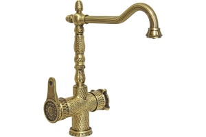 Смеситель Zorg Antic A 50 KF-BR для кухонной мойки