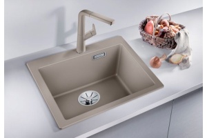 Мойка из гранита Blanco Pleon серый (521686) - 2