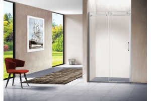 Душевая дверь Vincea Como 130х195 хром стекло прозрачное - 2