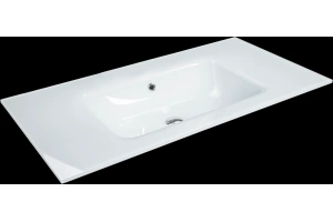 Раковина - столешница Armadi Art Lucido 100 белый