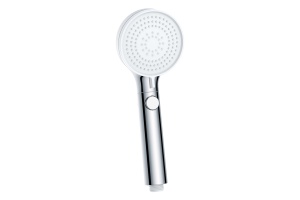 Лейка душевая Lemark LM0819CW 3-функциональная 110х243мм, хром/белый, блистер