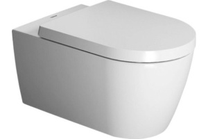 Унитаз подвесной Duravit Me by Starck с крышкой, белый (2529092000)