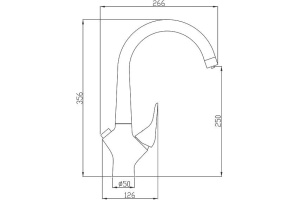 Смеситель Steel Hammer SH 815 BRONZE для кухонной мойки - 2