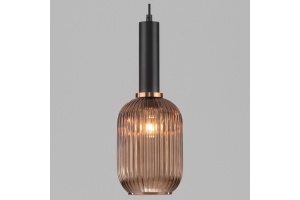 Подвесной светильник Eurosvet Bravo 50181/1 янтарь