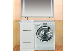 Тумба с раковиной Misty Мексика под стиральную машину