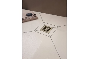 Душевой трап Berges Wasserhaus Platz Uno 10x10 см 090069 - 2