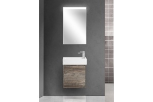Комплект мебели Belbagno Kraft Mini 50 R темное дерево