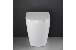 Унитаз приставной Ceramica Nova Highlight с микролифтом, безободковый CN1812 - 3