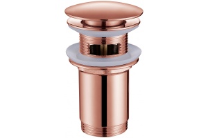 Донный клапан Abber розовое золото