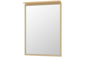 Зеркало Allen Brau Priority 60 с подсветкой латунь матовый