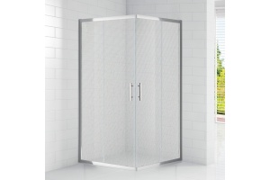 Душевой уголок Cezares ECO-O-A-2-90-P-Cr стекло punto