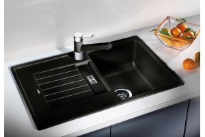 Мойка из гранита Blanco Zia черный (514732) - 2