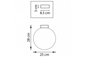 Накладной светильник Lightstar Globo 812031 - 2