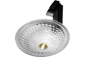 Накладная раковина Abber Glas 42 прозрачная