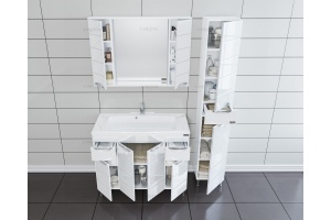 Зеркало в ванную Санта Родос 100 см (106018) - 3