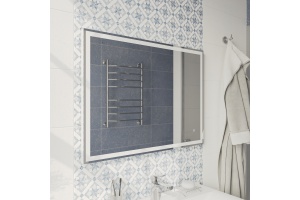 Зеркало DIWO Дмитров 80 с подсветкой светодиодной, прямоугольное, сенсорный светильник, настенное