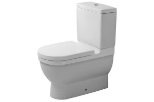 Чаша для напольного унитаза Duravit Starck 3 белый, без сиденья (0128090000) - 2