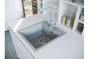 Мойка Flortek Консул 450, грей FSm  - 2