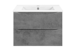 Тумба под раковину Vincea Mia Slim 60 серая