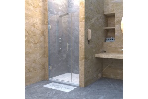 Душевая дверь RGW Hotel HO-012 100х195 профиль хром стекло прозрачное