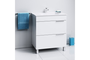 Тумба для комплекта Aqwella Brig 75 напольная, белая - 2