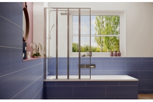 Шторка на ванну Ambassador Bath Screens 16041110L 90х140 - 3