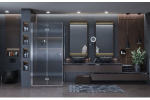 Душевой уголок Ambassador Diamond 12011105L 90х90 см - 3