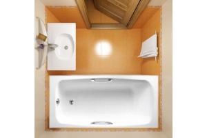 Чугунная ванна Jacob Delafon Diapason 170x75 см (E2926-00) - 2