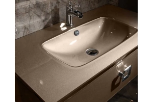 Раковина - столешница Armadi Art Lucido 100 коричневый