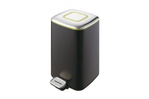 Ведро для мусора WeltWasser WW MILA BL 9L черный (10000001058)