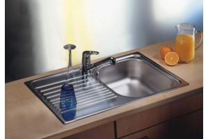 Мойка кухонная Blanco Tipo 45 S Compact сталь матовая - 3