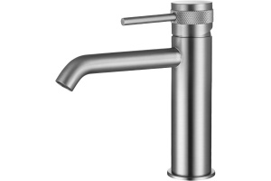 Смеситель для раковины Allen Brau Priority сталь матовый