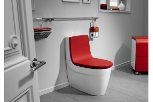 Чаша для напольного унитаза Roca Khroma белый, без сиденья (342657000) - 3