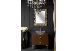 Тумба под раковину Armadi Art NeoArt 80 темно - коричневый - 2