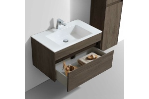 Комплект мебели Vincea Chiara 80 темное дерево - 2