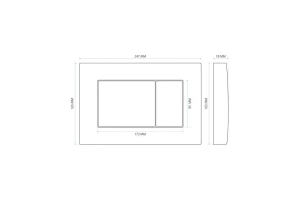 Инсталляция для унитазов Berges Atom с кнопкой смыва хром - 3