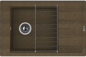 Мойка кухонная Florentina Липси 780Р коричневый