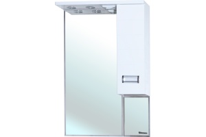 Зеркало-шкаф Bellezza Сиена 60 R белый