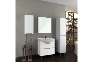 Тумба для комплекта Dreja Laguna Plus 85 белая - 2
