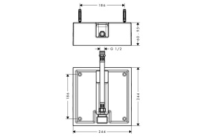 Верхний душ Hansgrohe  (26471180) - 2