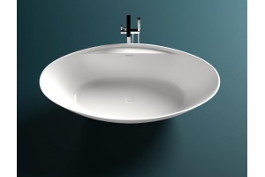 Ванна из искусственного камня Salini Diva 178x85 102221M S-Stone, матовый - 3