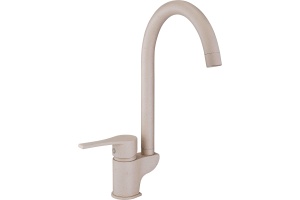 Смеситель для кухни GPD Atros бежевый матовый