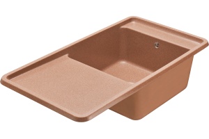 Мойка кухонная AQUATON Беллис 97 терракотовая - 2