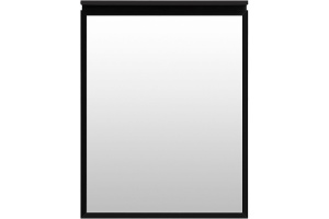 Зеркало Allen Brau Priority 60 с подсветкой черный матовый - 2
