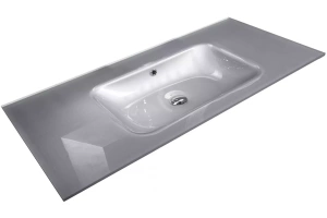 Раковина-столешница Armadi Art NeoArt 110 серебро