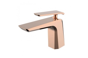 Смеситель для раковины Bien Lucca розовое золото