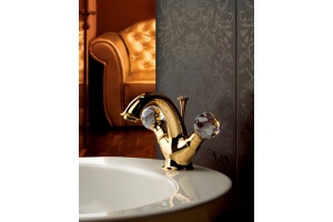 Смеситель для раковины Webert Karenina, золото (KA700102010) - 2