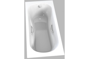 Чугунная ванна 170x80 см с ручками Castalia Venera H0000149 с антискользящим покрытием - 3