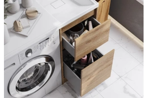 Комплект мебели Aquaton Лондри 40 светлое дерево - 3