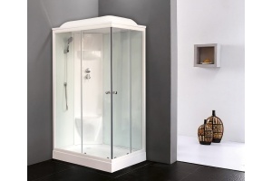 Душевая кабина Royal Bath HP 120х80 L профиль белый стекло прозрачное - 2